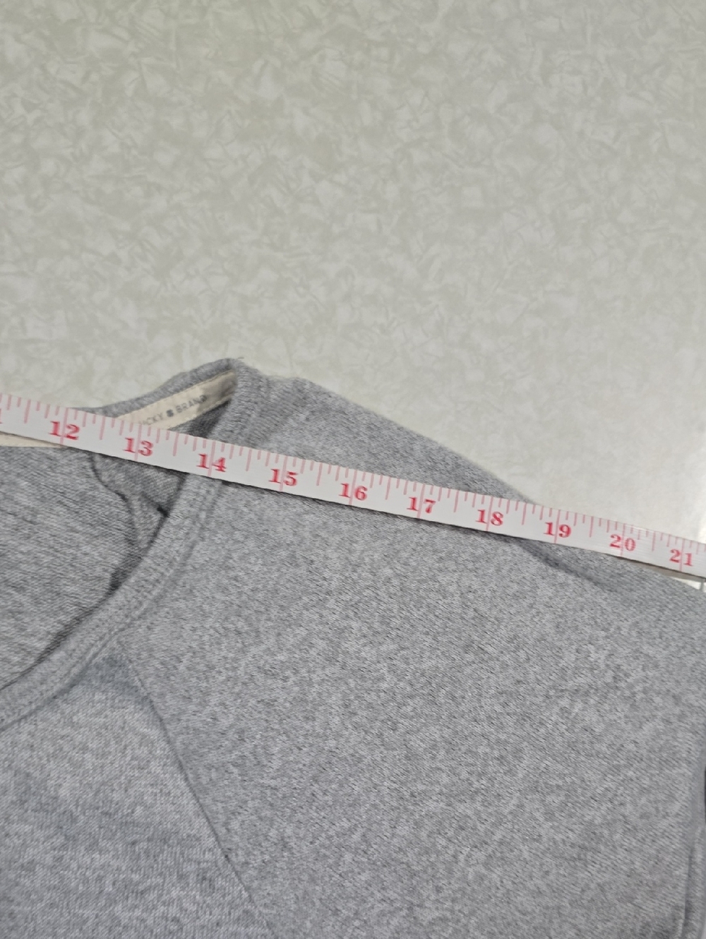 Lucky Brand Gray‎ to Navy Ombre Short Sleeve Tee Size Medium - Picture 9 of 11